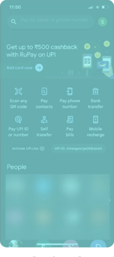 Google Pay UPI