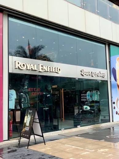 Royal Enfield storefront